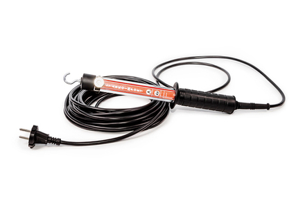 Светильник проводной противоударный 220В, провод 15м, длина 300мм, 500Лм CS22015