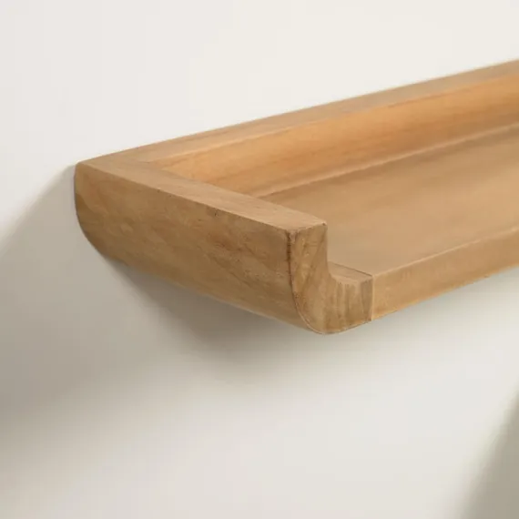 Набор полок Shamel из массива тика 50х5 см