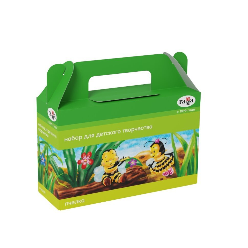 Набор для творчества Гамма "Пчёлка", 8 предметов, в подарочной коробке
