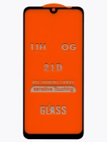 Защитное стекло Glass для Xiaomi Redmi Note 7/ Note 7 Pro, полный клей 21D, черная рамка