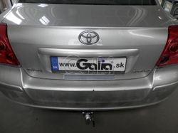 Фаркоп оцинкованный Galia T066A для Toyota Avensis седан/лифтбек 2003-2009(паспорт и сертификат в комплекте)(без электрики)