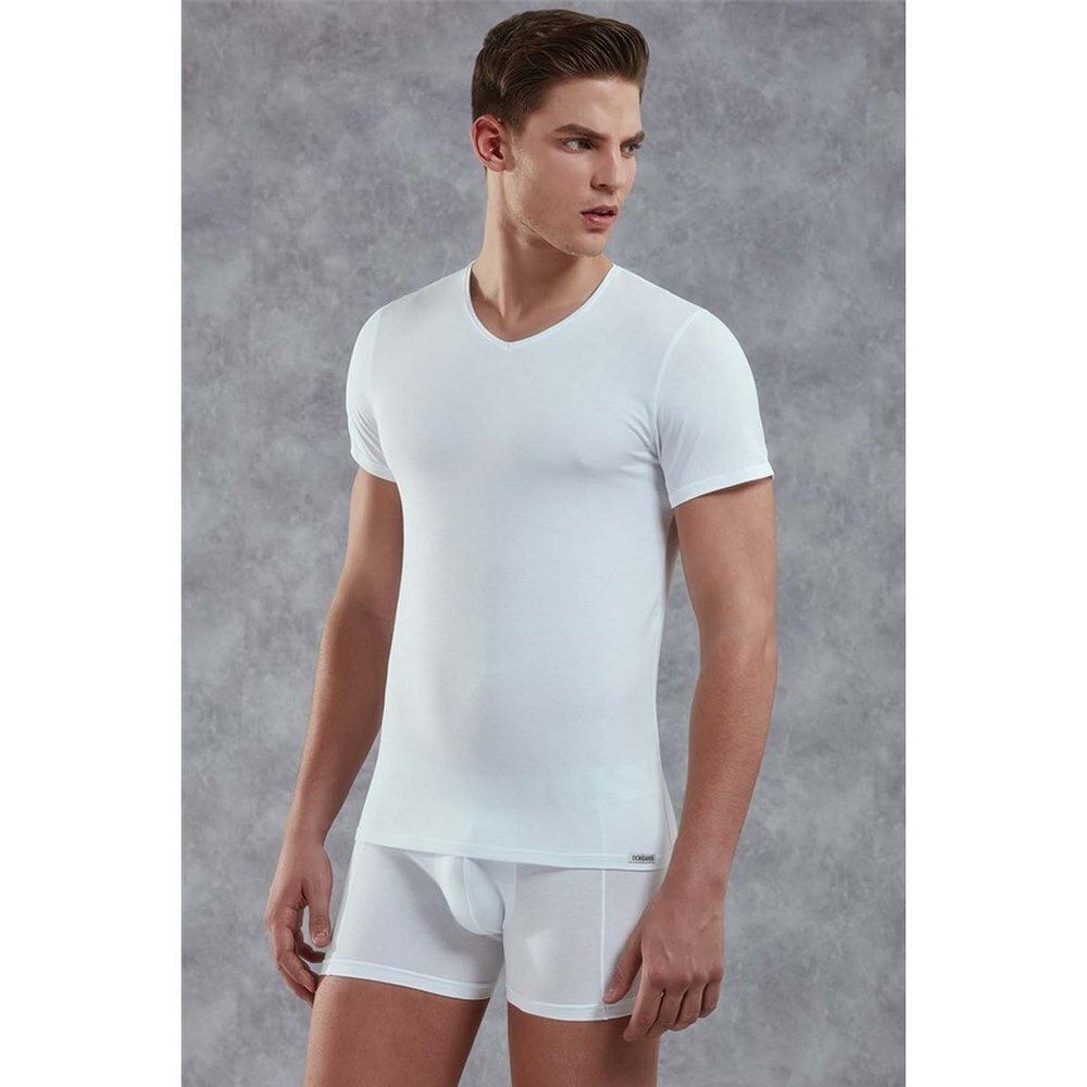 Мужская футболка белая Doreanse 2855