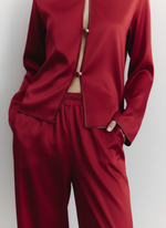 Костюм "Shine" из сатина, цвет рубиновый, р-р OS