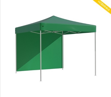 Тент-шатер быстросборный Helex 3x3х3м полиэстер зеленый