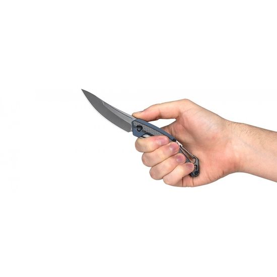 Складной нож KERSHAW Reverb XL 1225 c клинком из стали 8Cr13MoV, рукоять G10 / карбон