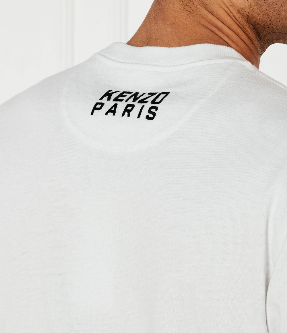 Футболка HAPPY TIGER Kenzo - белый(FF55TS5264SI)