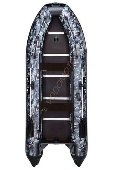 Лодка Адмирал 380 камуфляж