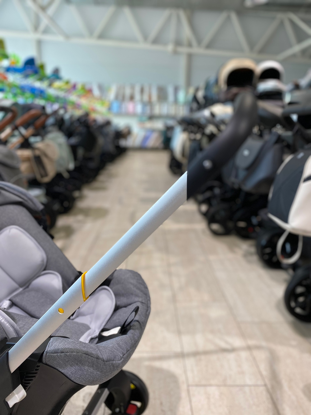 Детское 4-х колёсное шасси 4в1 Серый