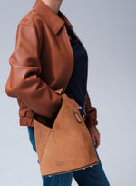 Замшевая сумка Rebecca DBR 31370 вуд