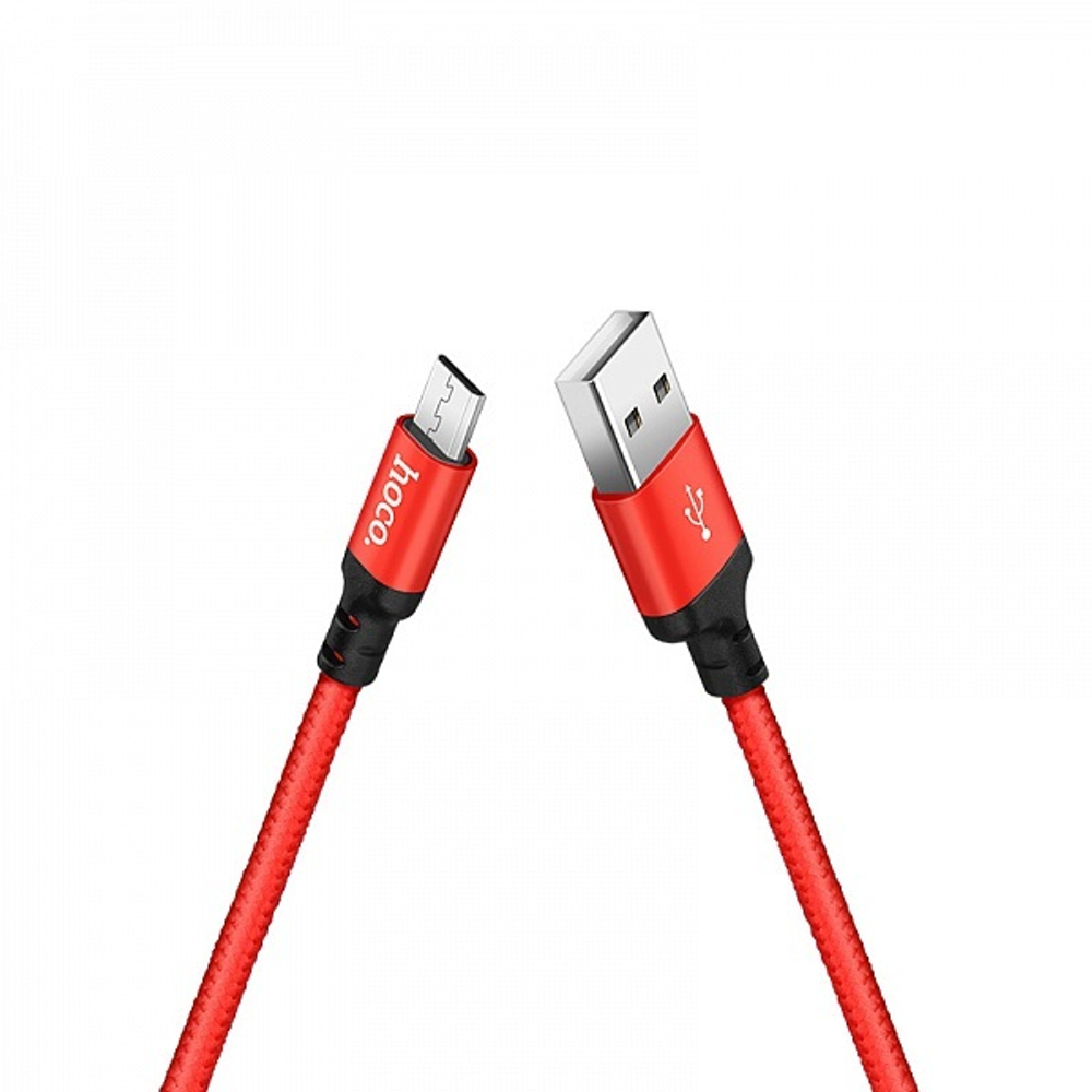 Кабель USB штА-MicroUSB 2А Hoco X14 2-метра