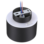 358971 OVER NT22 350 черный Светильник накладной с переключ. цв. температуры IP20 LED 3000К\4000К\6000К 12W вниз + 3W вверх 110-265V GIRO