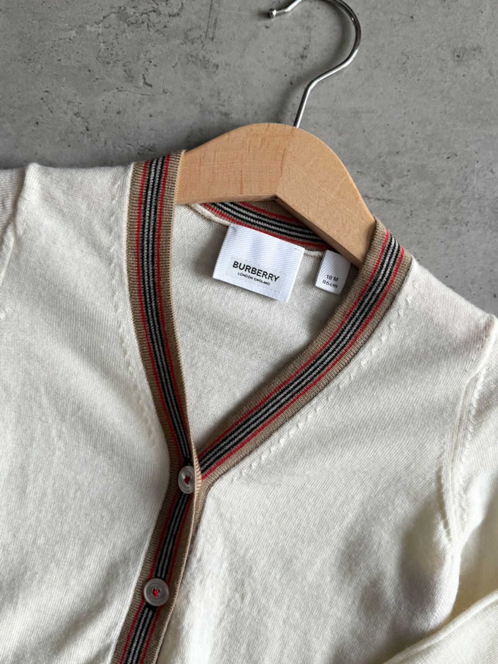 Шерстяной кардиган Burberry, 86