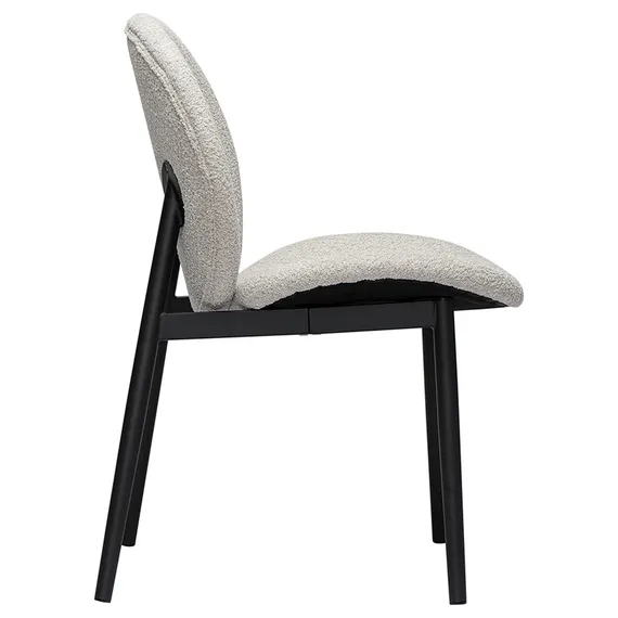 Стул Bente, светло-серое букле