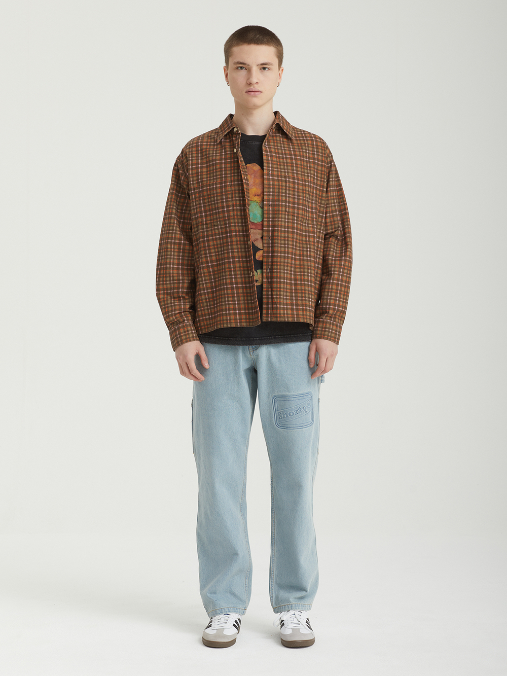 Мужская Рубашка Printed Flannel