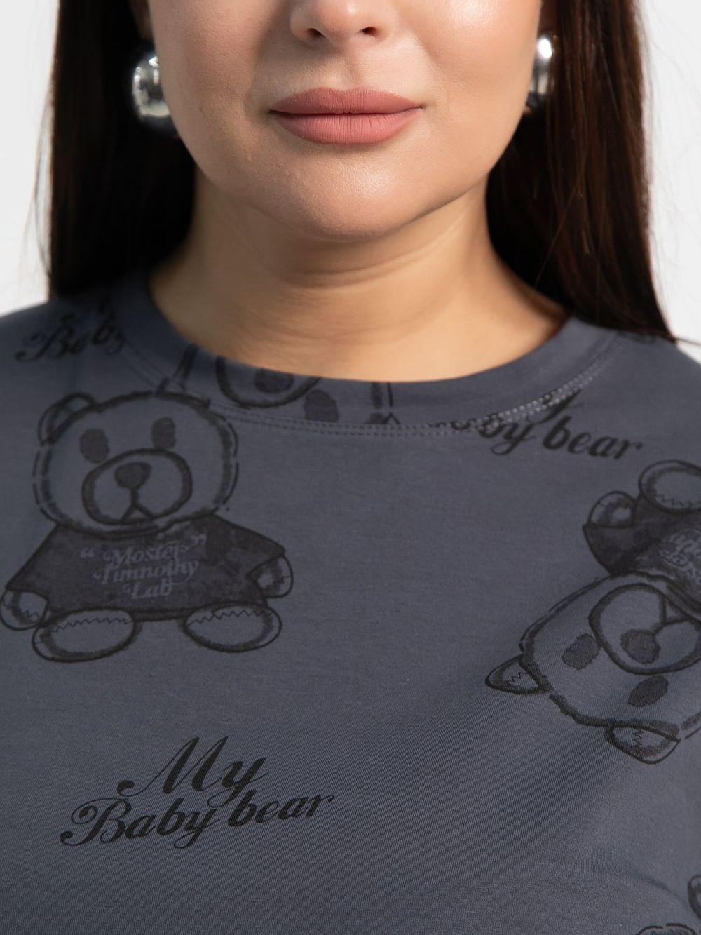 Футболка Бриса (графит) Б15369-20М LT Collection