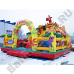 Большая и высокая горка "Саванна ПРОФИ"