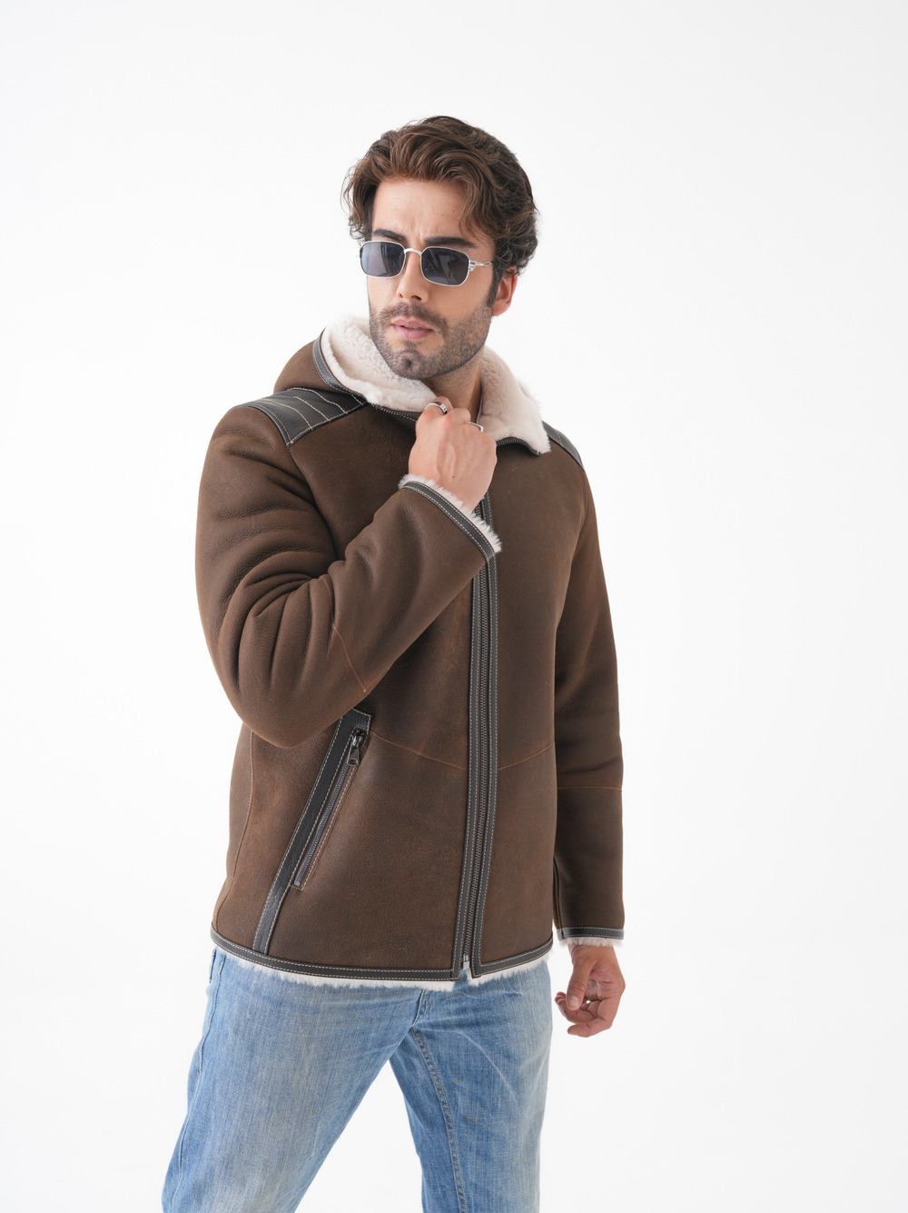 Дубленка мужская