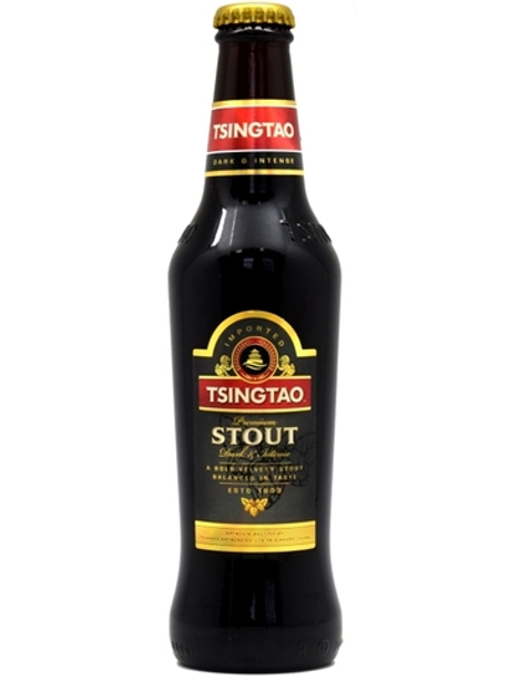 Пиво Циндао Стаут тем 0,33 л 7,5% Великобритания