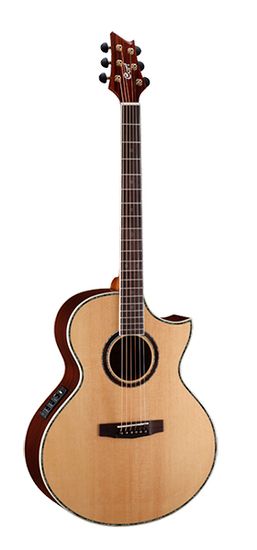 Электроакустическая баритон гитара Cort NDX-Baritone-NS NDX Series