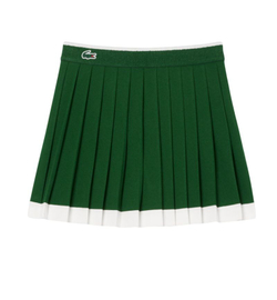 Теннисная юбка Lacoste Ultra Dry Tennis Heritage Stretch - зеленый