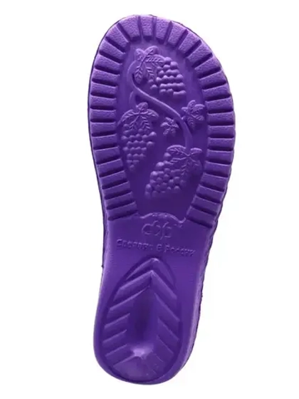 Пантолеты женские пляжные EvaShoes "Сакура", Фиолетовый