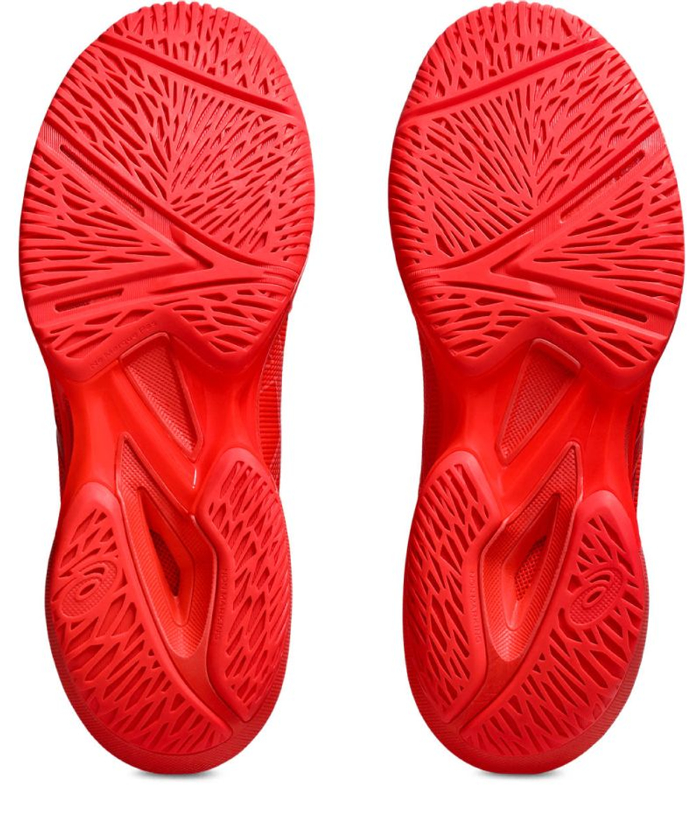 Теннисные кроссовки Asics Solution Speed FF 3 - flash red/blazing coral