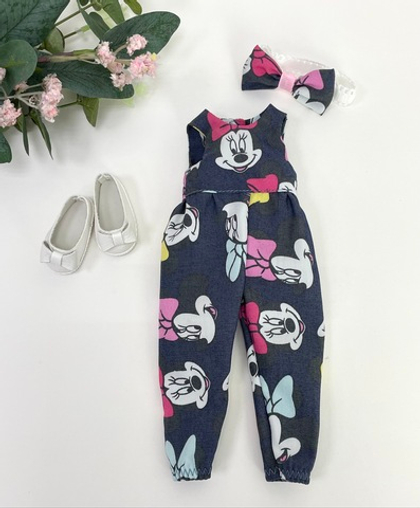 Комбинезон с мышкой для куклы Paola Reina 32-34 см