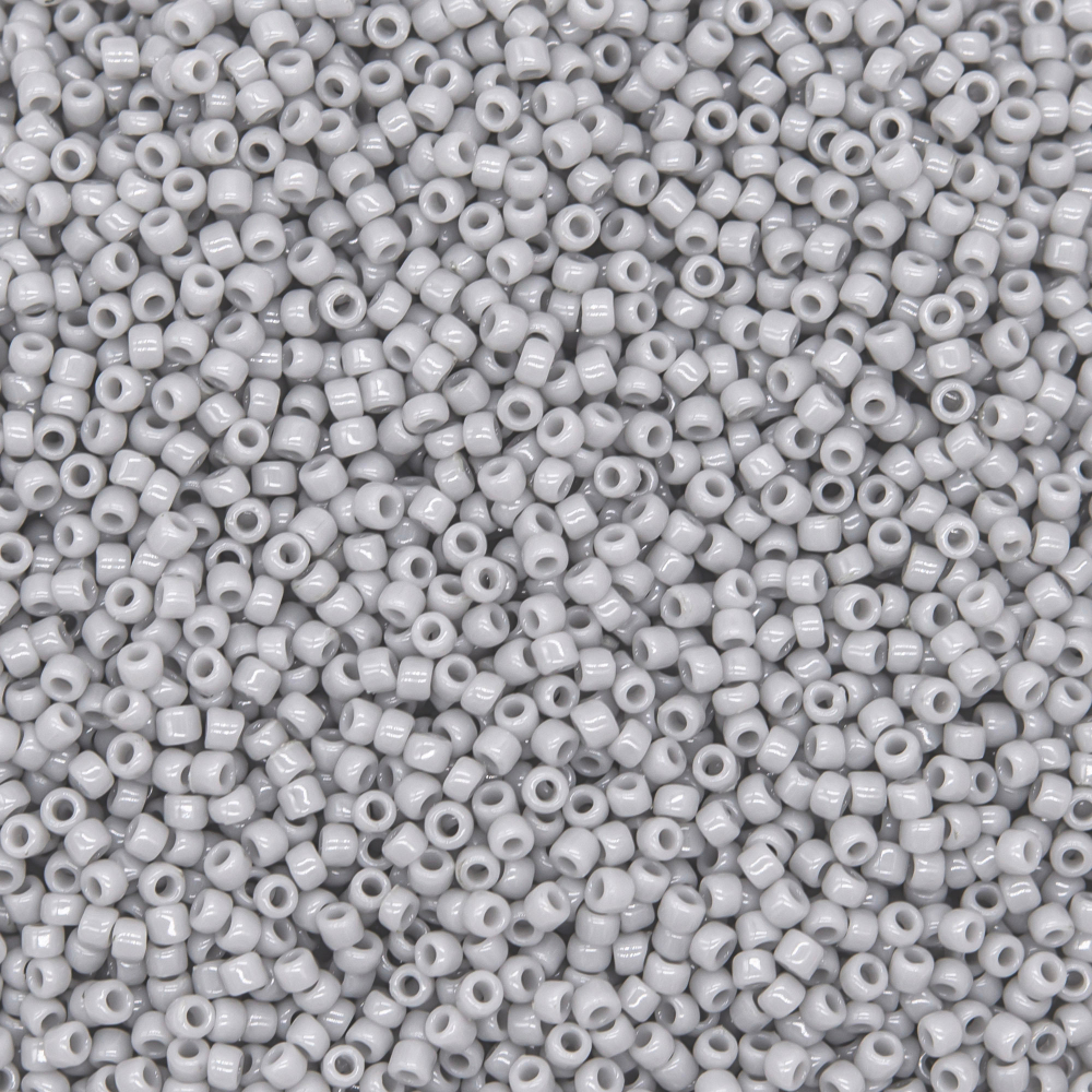 Японский бисер TOHO Round 15/0 (№53), непрозрачный глянцевый