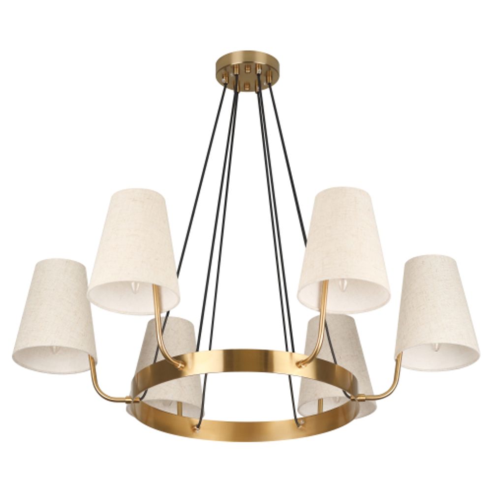 Люстра Rivoli Michele 4111-306 6 х Е14 40 Вт дизайн