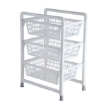 Контейнер для овощей 3-х секц. с выдвижными полками