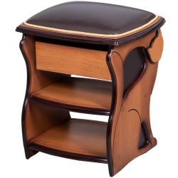 Табурет с ящиком Марта Шоколад