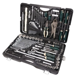 Набор инструментов 142пр. 1/4''3/8''1/2''(6-гран.)(4-36мм, 27,30,32,36-12гр.) RockForce RF-41421-5 NEW 36