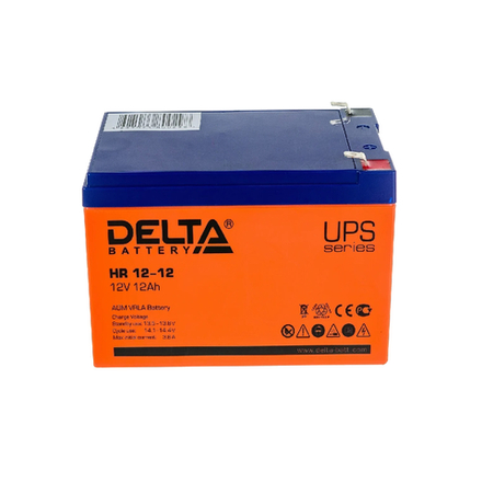 Аккумулятор Delta HR12-12 (12В 12А/ч)