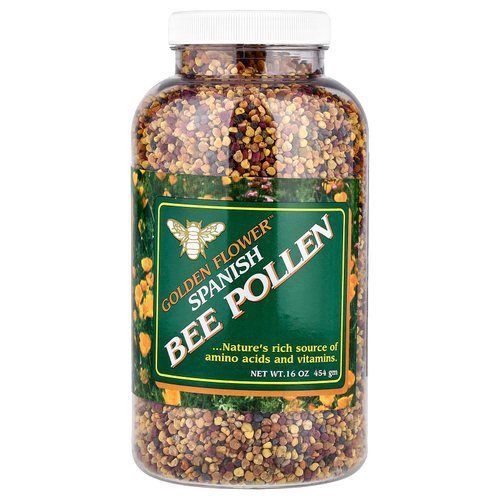 Golden Flower, испанская пчелиная пыльца, 454 г (16 унций)