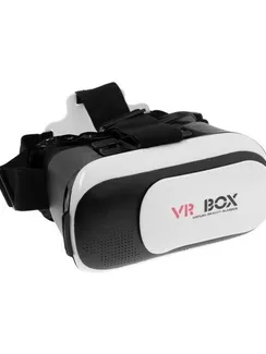 3D Очки виртуальной реальности LuazON VR 2, смартфоны до 6.5" (75х160мм), черно-белые