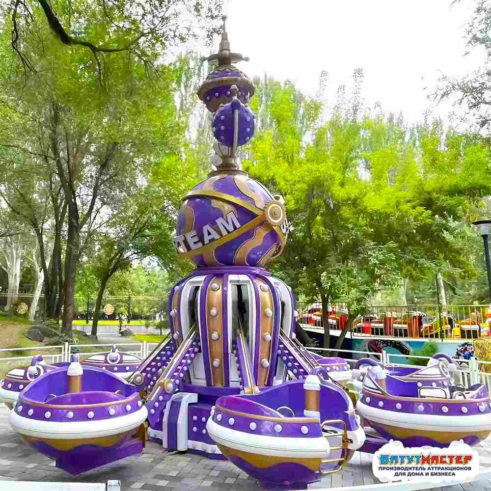 Карусель для парка развлечений «Вокруг Сатурна», 11×11×4 м