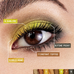 Smashbox Always On Mood Board Eye Shadow Palette - палитра теней для век, 6,8 g