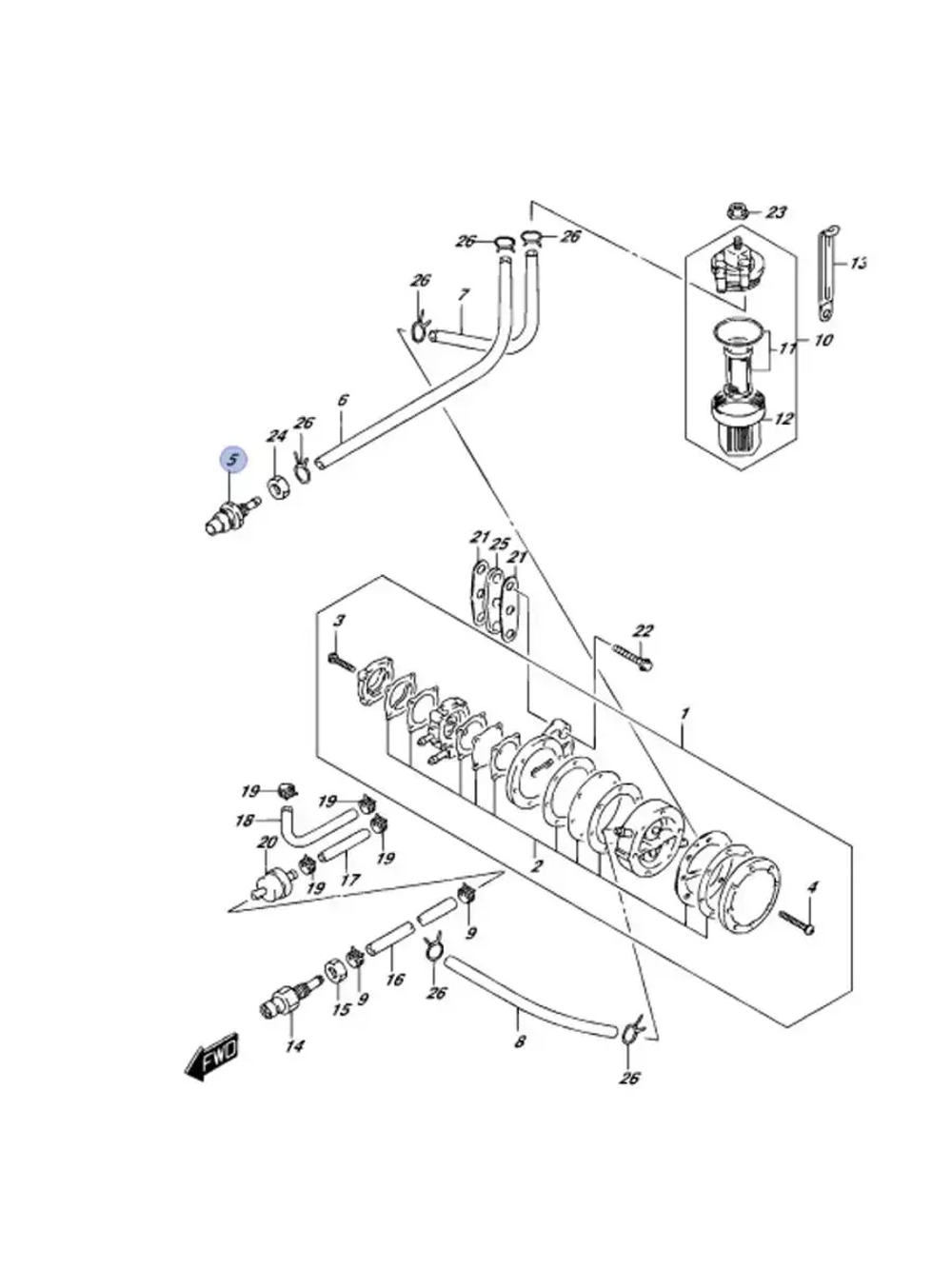 Коннектор  DT 3,5-140; DF4-15 (65720-98520)