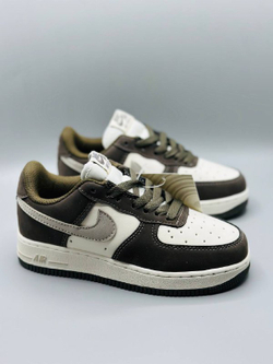 Детские кожаные кроссовки Nike Air Force 1