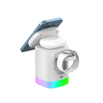 Беспроводная зарядная станция 3 в 1 MagSafe Tower Stand 20Вт, белый