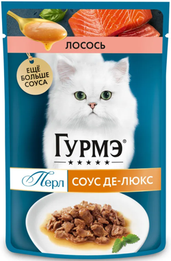 Гурмэ Де-Люкс Соус Лосось 75г.*26шт.