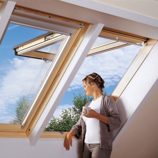 Виды открывания мансардных окон и что в них важно