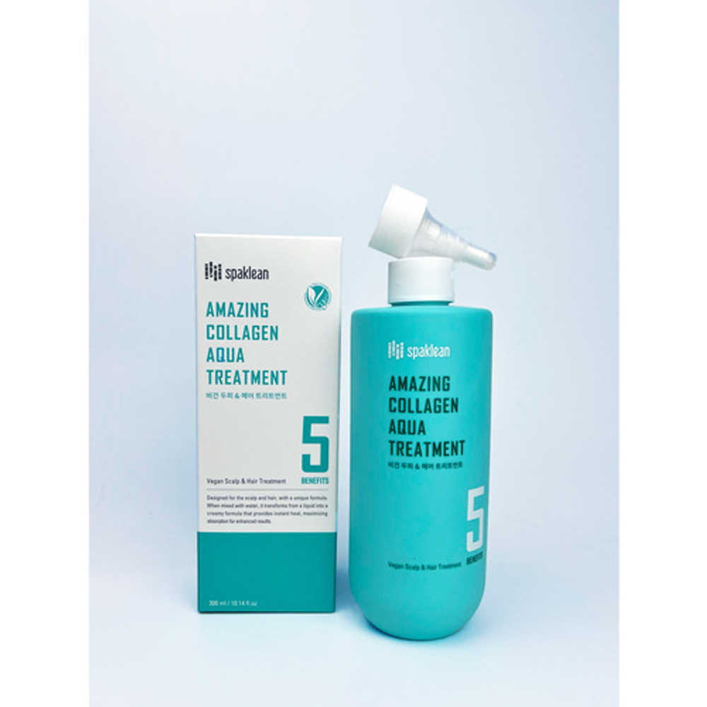 Spaklean Бальзам-филлер для волос с коллагеном - Amazing collagen aqua treatment, 300мл
