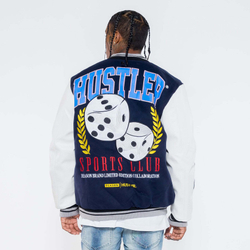 Бомбер REASON Hustler Wool Chenille Patch