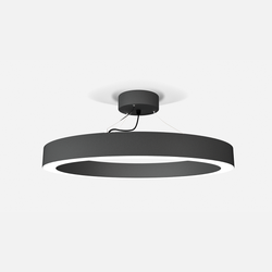 Светильник подвесной кольцо AltoLight Aura D600, потолочная чаша в комплекте