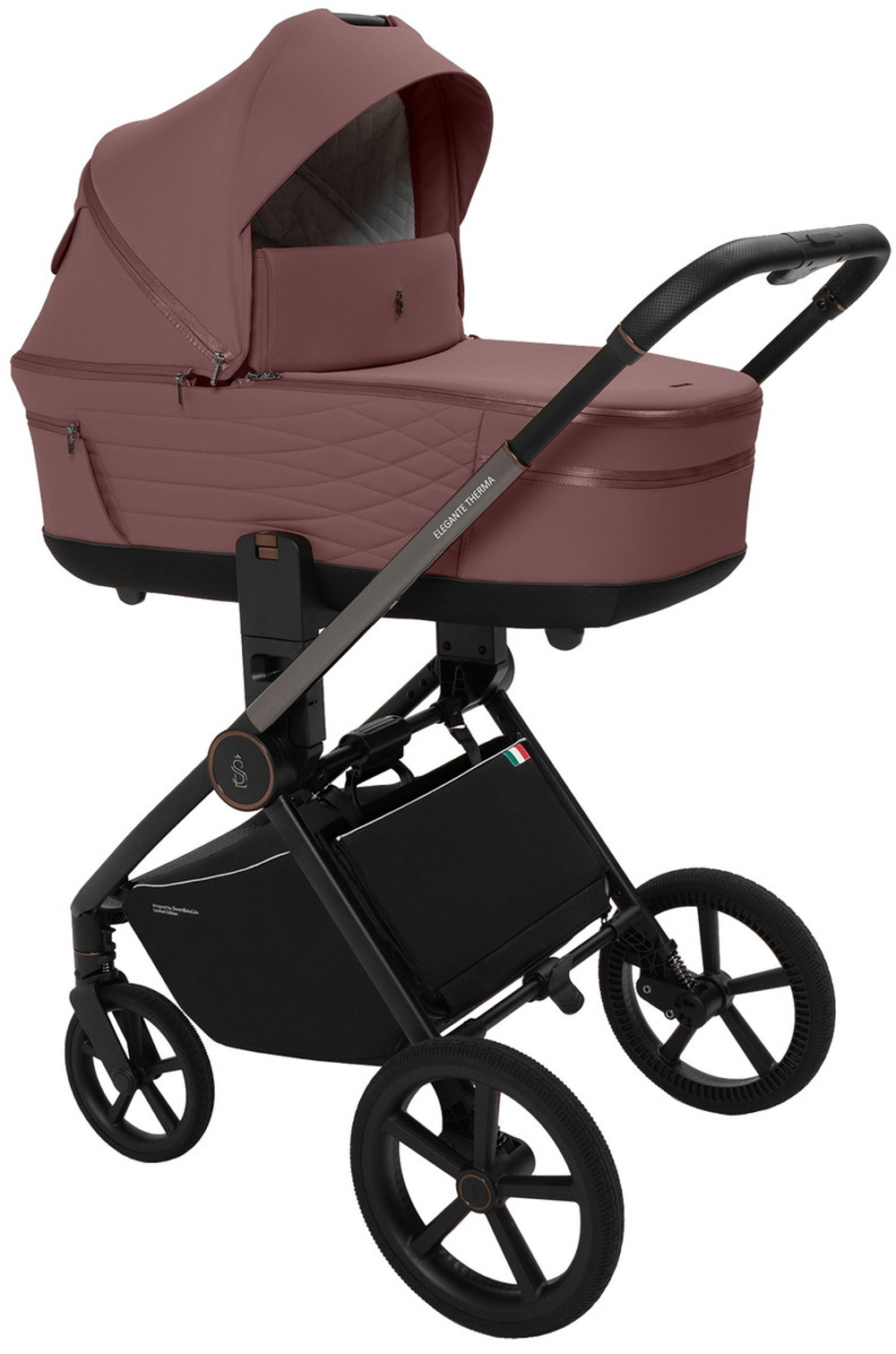 Коляска 3 в 1 Sweet Baby SBL Elegante Therma + автокресло Premier Grey Mokka
