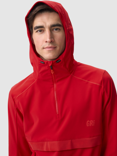 Анорак мужской Маяк красно-оранжевый