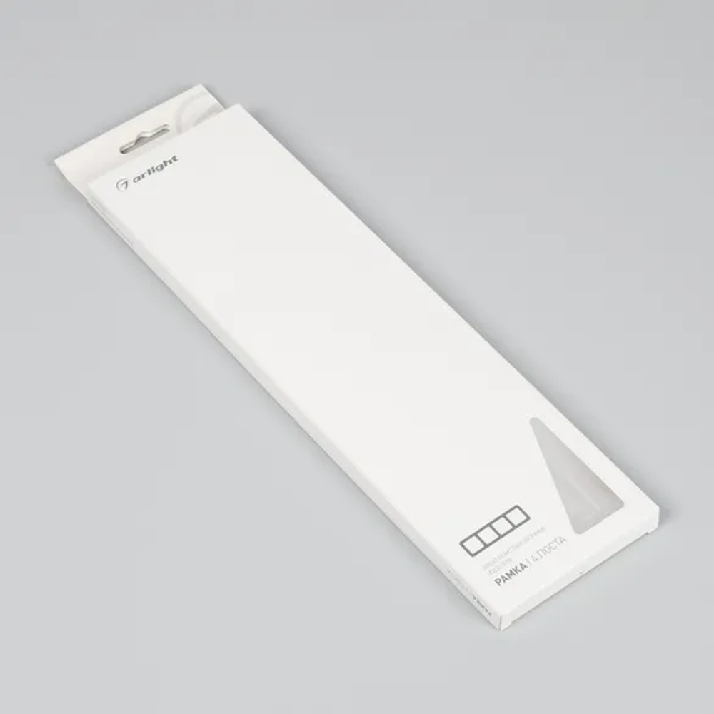 Рамка стеклянная FRM-OMALI-GS-4-BK (Arlight, -) 049701