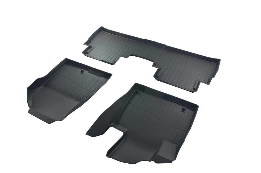 Коврики резиновые в салон 3D LUX для KIA Sorento Prime (2014-) SRTK.3D.KI.SOR.PR.14G.02X88