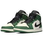852542-301 Кроссовки Air Jordan 1 Mid "Pine Green